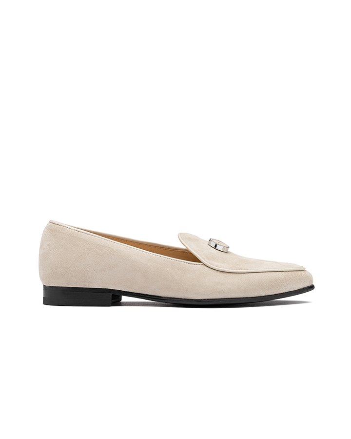 MIYO Loafer Beige Suede