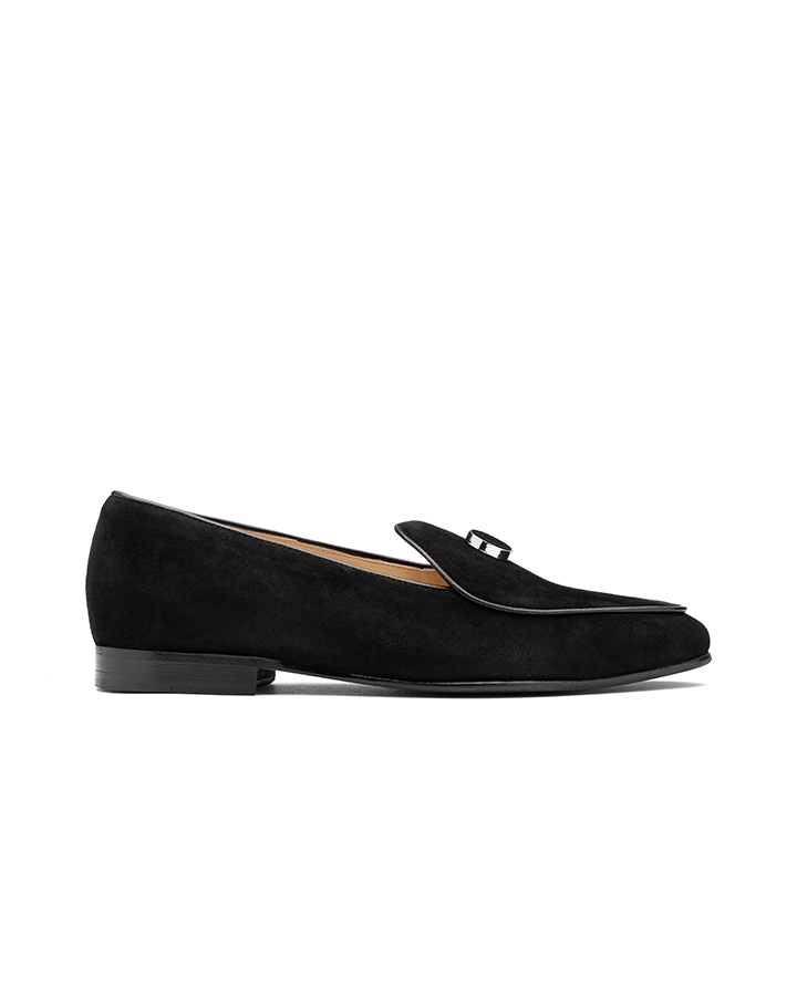 MIYO Loafer Black Suede